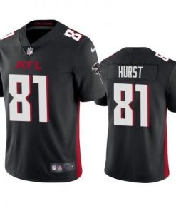 Atlanta Falcons #81 Hayden Hurst Nike Black 2020 Vapor Untouchable Limited NFL Jersey