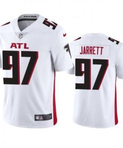 Atlanta Falcons #97 Grady Jarrett Nike White 2020 Vapor Untouchable Limited NFL Jersey