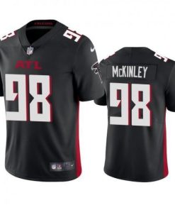 Atlanta Falcons #98 Takkarist Mckinley Nike Black 2020 Vapor Untouchable Limited NFL Jersey