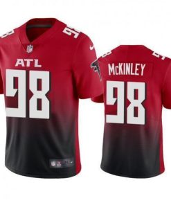 Atlanta Falcons #98 Takkarist Mckinley Nike Red 2nd Alternate 2020 Vapor Untouchable Limited NFL Jersey