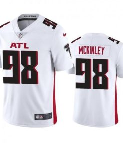 Atlanta Falcons #98 Takkarist Mckinley Nike White 2020 Vapor Untouchable Limited NFL Jersey
