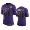 Baltimore Ravens #83 Willie Snead IV Nike Purple Team 25th Season Golden Limited NFL Jersey