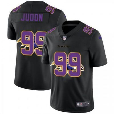 Baltimore Ravens #99 Matthew Judon Nike Team Logo Dual Overlap Limited NFL Jersey Black