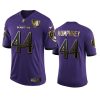 Baltimore Ravens #44 Marlon Humphrey Nike Purple Team 25th Season Golden Limited NFL Jersey