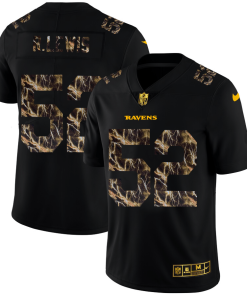 Baltimore Ravens #52 Ray Lewis Black Nike Flocked Lightning Vapor Limited NFL Jersey