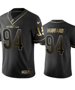 Bengals #94 Sam Hubbard Stitched NFL Vapor Untouchable Limited Black Golden Jersey