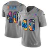 Buffalo Bills #40 Von Miller Multi-Color 2020 NFL Crucial Catch NFL Jersey Greyheather