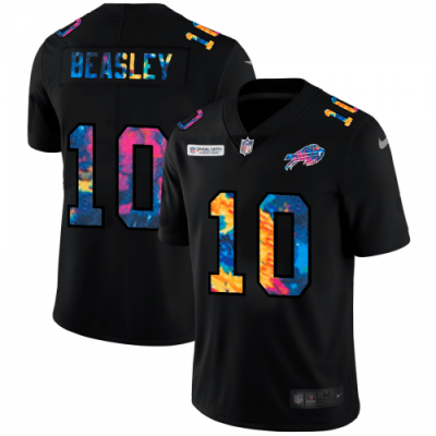 Buffalo Buffalo Bills #10 Cole Beasley Multi-Color Black 2020 NFL Crucial Catch Vapor Untouchable Limited Jersey