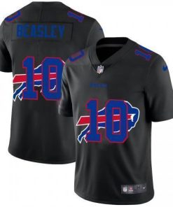 Buffalo Buffalo Bills #10 Cole Beasley Team Logo Dual Overlap Limited NFL Jersey Black