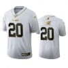 Buffalo Buffalo Bills #20 Frank Gore White Golden Edition Vapor Limited NFL 100 Jersey