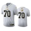 Buffalo Buffalo Bills #70 Cody Ford White Golden Edition Vapor Limited NFL 100 Jersey