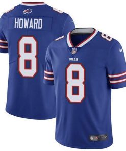 Buffalo Buffalo Bills #8 O. J. Howard Royal Blue Team Color Stitched NFL Vapor Untouchable Limited Jersey