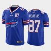 Buffalo Buffalo Bills #87 Isaiah Hodgins Royal Blue Big Team Logo Player Vapor Limited NFL Jersey