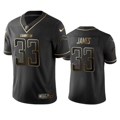 Chargers #33 Derwin James Stitched NFL Vapor Untouchable Limited Black Golden Jersey