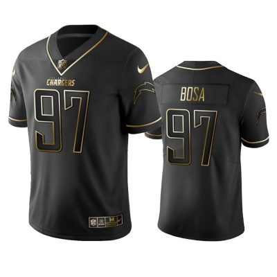 Chargers #97 Joey Bosa Stitched NFL Vapor Untouchable Limited Black Golden Jersey