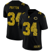 Chicago Bears #34 Walter Payton Nike Leopard Print Fashion Vapor Limited NFL Jersey Black