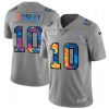 Chicago Chicago Bears #10 Mitchell Trubisky Nike Multi-Color 2020 NFL Crucial Catch NFL Jersey Greyheather