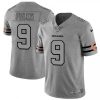 Chicago Chicago Bears #9 Nick Foles Nike Gray Gridiron II Vapor Untouchable Limited NFL Jersey