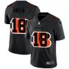 Cincinnati Cincinnati Bengals #18 A.J. Green Nike Team Logo Dual Overlap Limited NFL Jersey Black