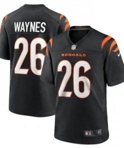 Cincinnati Cincinnati Bengals #26 Trae Waynes Black Nike Alternate Game Jersey