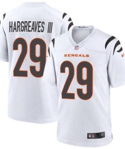 Cincinnati Cincinnati Bengals #29 Vernon Hargreaves III White Nike Alternate Game Jersey