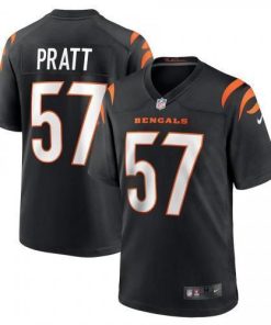 Cincinnati Cincinnati Bengals #57 Germaine Pratt Black Nike Alternate Game Jersey