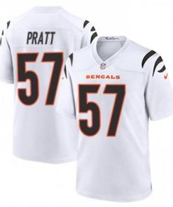 Cincinnati Cincinnati Bengals #57 Germaine Pratt White Nike Alternate Game Jersey