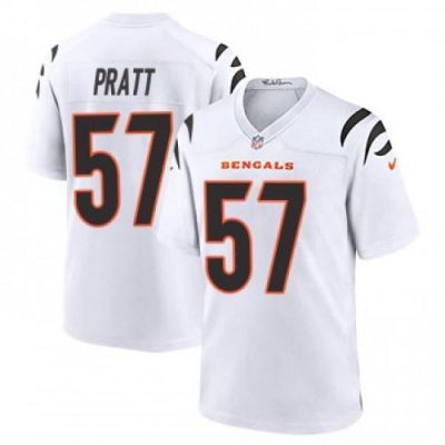 Cincinnati Cincinnati Bengals #57 Germaine Pratt White Nike Alternate Game Jersey