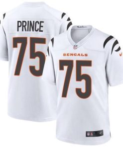Cincinnati Cincinnati Bengals #75 Isaiah Prince White Nike Alternate Game Jersey