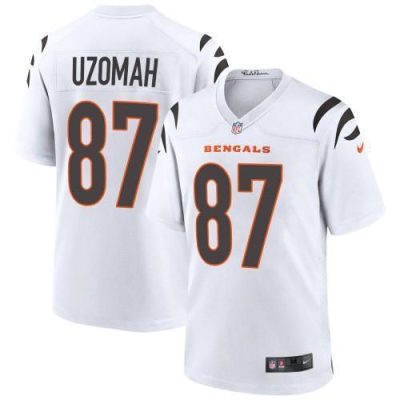 Cincinnati Cincinnati Bengals #87 C.J. Uzomah White Nike Alternate Game Jersey