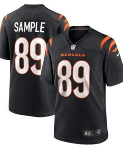 Cincinnati Cincinnati Bengals #89 Drew Sample Black Nike Alternate Game Jersey