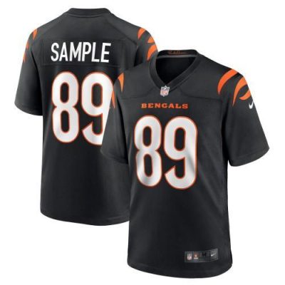 Cincinnati Cincinnati Bengals #89 Drew Sample Black Nike Alternate Game Jersey
