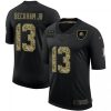 Cleveland Cleveland Browns #13 Odell Beckham Jr. Nike 2020 Salute To Service Camo Limited NFL Jersey Black