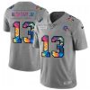 Cleveland Cleveland Browns #13 Odell Beckham Jr. Nike Multi-Color 2020 NFL Crucial Catch NFL Jersey Greyheather