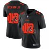 Cleveland Cleveland Browns #13 Odell Beckham Jr. Nike Team Logo Dual Overlap Limited NFL Jersey Black