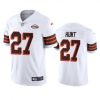 Cleveland Cleveland Browns #27 Kareem Hunt Nike 1946 Collection Alternate Vapor Limited NFL Jersey - White
