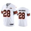 Cleveland Cleveland Browns #28 Jeremiah Owusu-Koramoah Nike 1946 Collection Alternate Vapor Limited NFL Jersey - White