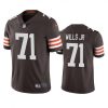 Cleveland Cleveland Browns #71 Jedrick Wills Nike Brown 2020 NFL Draft Vapor Limited Jersey