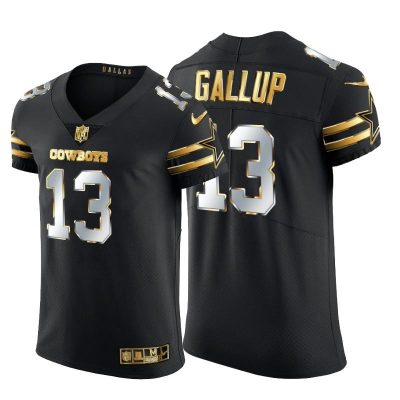 Dallas Cowboys #13 Michael Gallup Nike Black Edition Vapor Untouchable Elite NFL Jersey