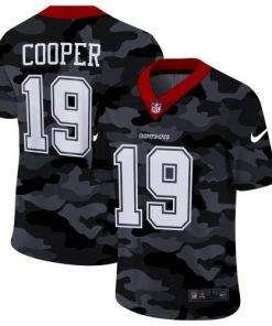 Dallas Cowboys #19 Amari Cooper Nike 2020 Black CAMO Vapor Untouchable Limited Stitched NFL Jersey
