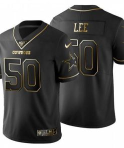Dallas Cowboys #50 Dean Lee Nike Black Golden Limited NFL 100 Jersey