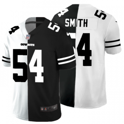 Dallas Cowboys #54 Jaylon Smith Black V White Peace Split Nike Vapor Untouchable Limited NFL Jersey