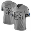 Dallas Cowboys #54 Jaylon Smith Nike Gray Gridiron II Vapor Untouchable Limited NFL Jersey
