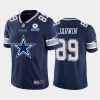 Dallas Cowboys #89 Blake Jarwin Navy Blue Nike Big Team Logo With Established In 1960 Patch Vapor Limited NFL Jersey