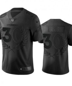 Denver Denver Broncos #30 Terrell Davis Nike Black NFL MVP Limited Edition Jersey