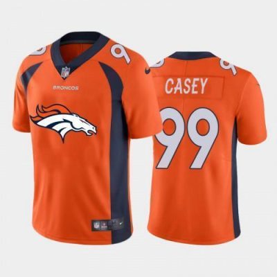 Denver Denver Broncos #99 Jurrell Casey Orange Nike Big Team Logo Vapor Limited NFL Jersey