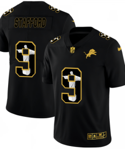 Detroit Lions #9 Matthew Stafford Nike Carbon Black Vapor Cristo Redentor Limited NFL Jersey