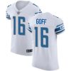 Detroit Lions #16 Jared Goff White Stitched NFL New Elite Jersey