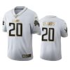 Detroit Lions #20 Barry Sanders Nike White Golden Edition Vapor Limited NFL 100 Jersey