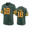 Green Bay Packers #18 Randall Cobb Nike Alternate Game Player Jersey - Green